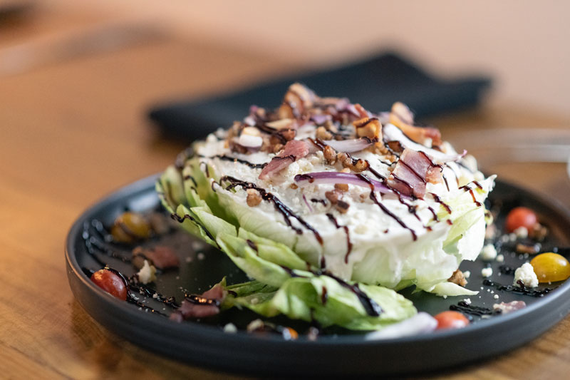 Bleu Cheese Wedge Salad Rober Benton Arkansas