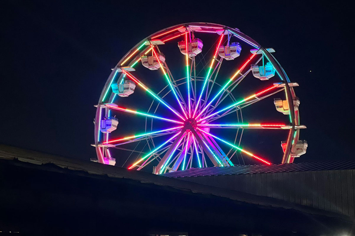 Carousel at Saline County Fair