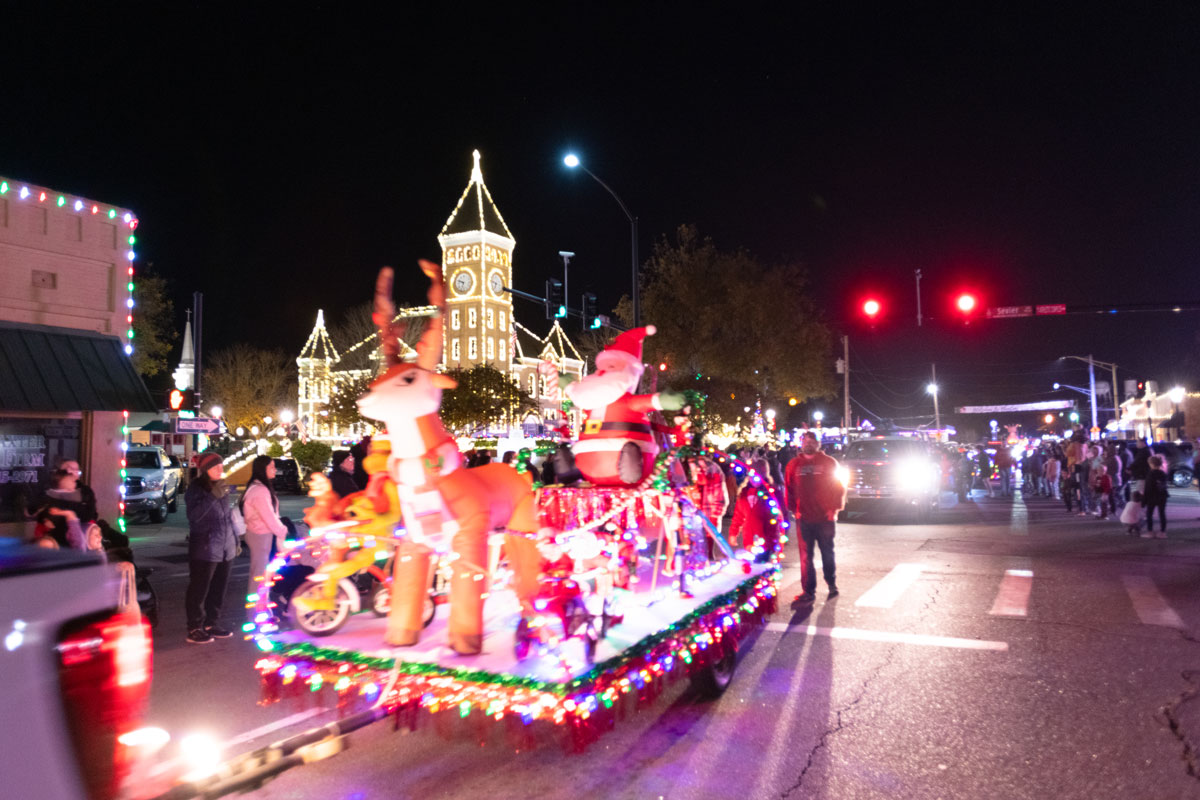 Christmas Parade in Benton Arkansas