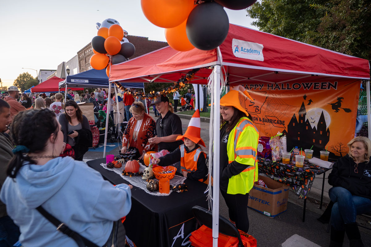 Ghost Town Halloween Festival Downtown Benton Arkansas